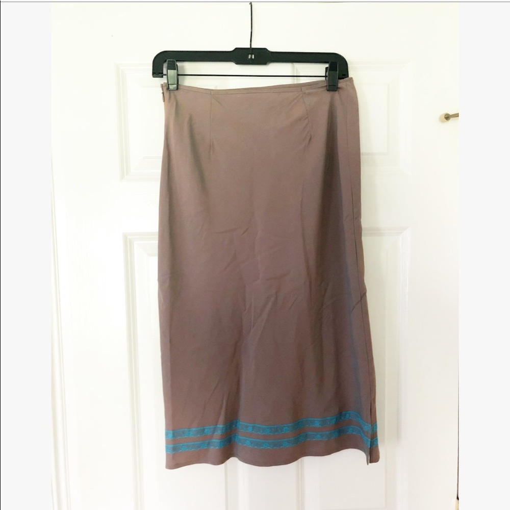 FREE PEOPLE blush slip skirt